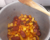 Foto del paso 3 de la receta: Enchorizada de pavo con vegetales en olla gm