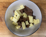 Foto del paso 1 de la receta: Brownie con chocolate blanco