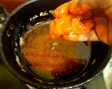 A picture of step 2 of Roadside chilli chicken.