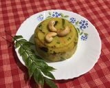A picture of step 7 of Rava / Sooji Upma.