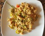 Foto del paso 4 de la receta: Tofu con "falso tabulé" 😉👨🍳