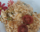 Foto del paso 9 de la receta: Arroz con espárragos, pimiento y t. cherry 🍴 #Recetasdefindemes