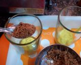 A picture of step 4 of Lemon chocolate crunch pudding.