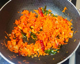 முந்திரி கேரட் மசாலா சாதம் (Cashew nut Carrot masala rice) ரெசிபி ஸ்டேப் 6 புகைப்படம்