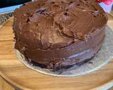 Vegan birthday cake recipe step 8 photo