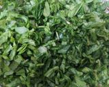 A picture of step 1 of Palak Besan Chilla.