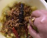 A picture of step 5 of Aloo (Potato) Bharta: 4 different types of 'Mashed Potatoes' with 'Desi Twists'.