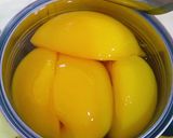 Hình bước làm 1 của món Trà đào