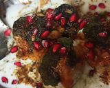 A picture of step 7 of Dahi balle chat.