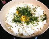 Foto del paso 2 de la receta: Nuggets de arroz con dos quesos al eneldo fresco