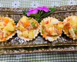 Hình bước làm 4 của món Salad Nga