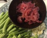 【御釀快炒提味】四季豆炒肉絲的食譜步驟1照片