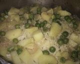 A picture of step 6 of Veg rice.