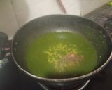 A picture of step 3 of Weightloss Palak Soup.