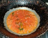 A picture of step 1 of Besan Chilla Curry.