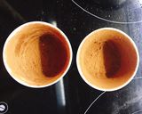 Hình bước làm 2 của món Chocolate Fondant