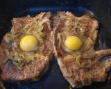 Foto del paso 3 de la receta: Bife a caballo con Mostaza y miel