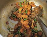 A picture of step 2 of Vaghareli khichdi.