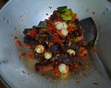 Foto langkah ke 5 dari resep Dendeng Batokok Pedas (Merah).
