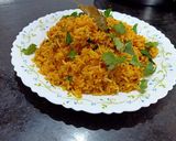 टोमेटो राइस  (tomato rice recipe in Hindi) रेसिपी चरण 3 फोटो