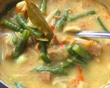 Foto langkah ke 4 dari resep Lodeh Kluwih Kacang Panjang Tabur Ebi.