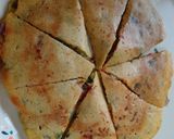 A picture of step 3 of Moong Dal Methi Stuffed Chilla.