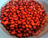 Foto del paso 1 de la receta: Frijol  BOLA  ROJA  y🐮Asado de Tira juntos...!