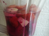 Jus Stoberi, Buah Naga, Pisang