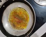 A picture of step 2 of Methi With Potato.
