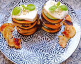 Foto del paso 4 de la receta: Timbales de verduras 🌈🍆🥒🎃 con mozzarella 🧀 y heura