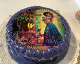 Foto del paso 7 de la receta: Tarta Red Velvet con sorpresa de piñata de cumpleaños