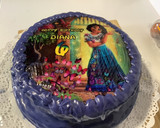 Foto del paso 7 de la receta: Tarta Red Velvet con sorpresa de piñata de cumpleaños