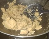 A picture of step 1 of Gur papdi.