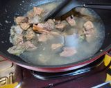 Foto langkah ke 3 dari resep Semur Malbi hati sapi.