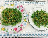 Hình bước làm 3 của món Salat rau mầm nhà trồng