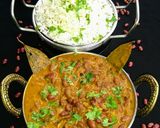 A picture of step 5 of Punjabi Style Rajma Masala.