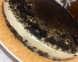 Foto langkah ke 12 dari resep Oreo Cheesecake (No bake, No cream cheese) Pakai Prochiz Keju Oles.