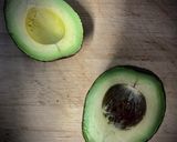 A picture of step 1 of Avocado and Egg Toast.
