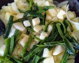 Foto del paso 4 de la receta: Rajas con papas y crema 😋