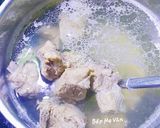Hình bước làm 4 của món Hoành thánh tôm thịt sườn non