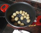Foto del paso 1 de la receta: Fogonero a la romana con papas cocidas y ensalada