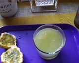 Gambar langkah 3 resipi Jus Markisa Epal Hijau.