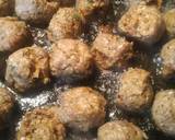 Alfredo Meatball Lasagna with Pesto recipe step 2 photo