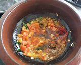 A picture of step 2 of Moong Curry.