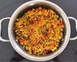 A picture of step 11 of Spiced Edamame & Cranberry Rice.