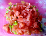 Foto del paso 6 de la receta: Ceviche de almejas con aguacate y melocotón al aroma de naranja