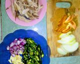 Foto langkah ke 1 dari resep Oseng Salem cabe ijo.