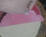 A picture of step 2 of Tri colour puri.