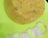 A picture of step 3 of Veggi Rava Upma.