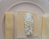 Foto del paso 2 de la receta: Rollitos de queso 🧀 "pseudo canelones" sin masa 🗓